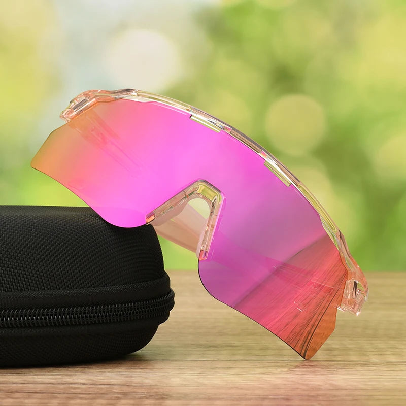 Lunettes de Sport Surdimensionnées TR90 avec Verres UV400