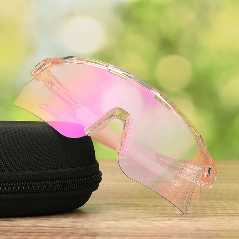 Lunettes de Sport Surdimensionnées TR90 avec Verres UV400