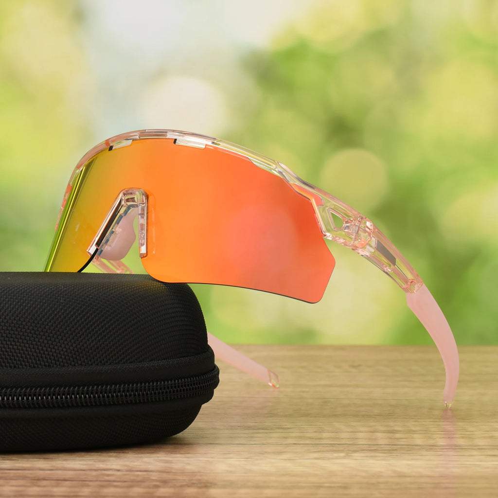 Lunettes de Sport Surdimensionnées TR90 avec Verres UV400