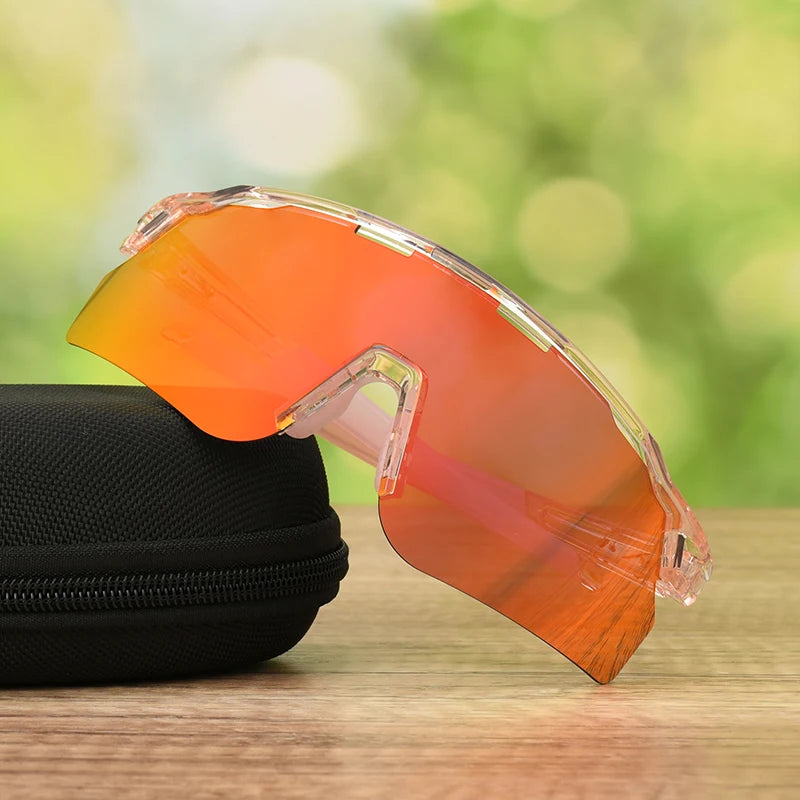 Lunettes de Sport Surdimensionnées TR90 avec Verres UV400