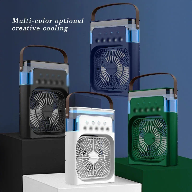 Ventilateur Brumisateur USB 5 Trous avec Humidificateur et Veilleuse LED