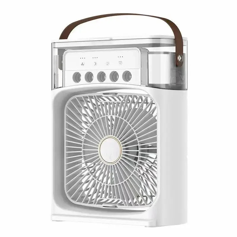 Ventilateur Brumisateur USB 5 Trous avec Humidificateur et Veilleuse LED