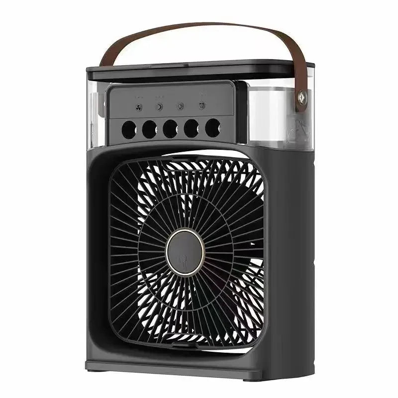 Ventilateur Brumisateur USB 5 Trous avec Humidificateur et Veilleuse LED